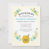 Zoiets als Can Bee Baby Boy Shower Invitation Kaart (Voorkant)