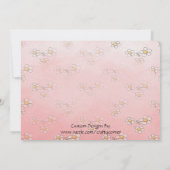 Zoiets als de geboorteaankondiging van de Baby van Aankondiging (Achterkant)