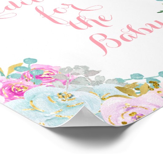 Zoiets is ademhalingsvoorspellingen voor baby poster (Hoek)