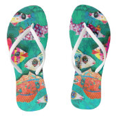 Zoiets is Fishy Flops Teenslippers (Voetbed)