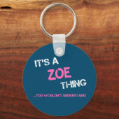 Zoiets wat je niet zou begrijpen sleutelhanger (Voorkant)