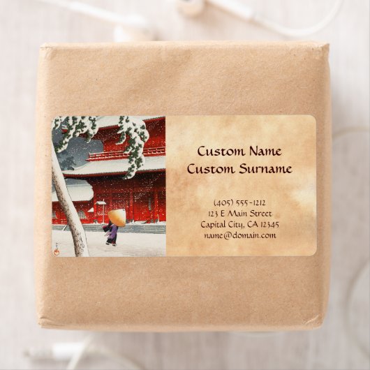 Zôjô-ji Temple in Shiba 20 Uitzichten Tokyo Etiket (Insitu)