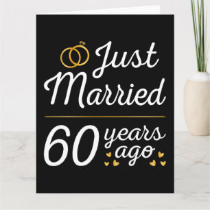 Zojuist 60 Jaar Getrouwd II Kaart