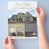 Zojuist aangeboden informatie Real Estate Flyer (Hand)