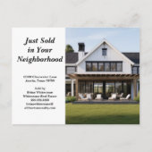 Zojuist verkocht vastgoedbedrijf Custom House Foto Briefkaart (Voorkant)