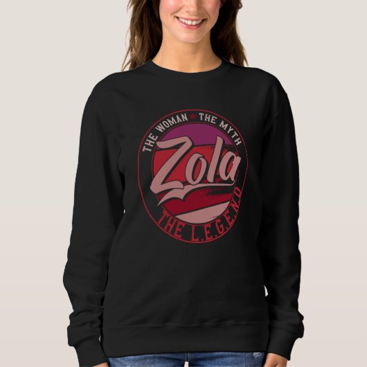 Zola de Dame van Mythe de Legende Trui (Voorkant)