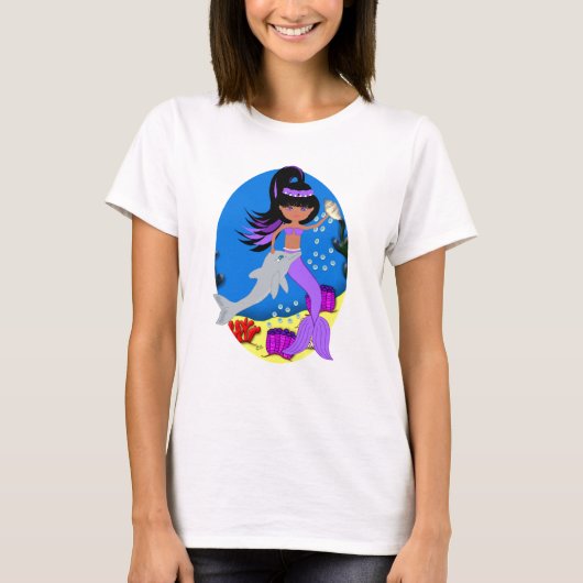 Zola de Mermaid T-Shirt (Voorkant)