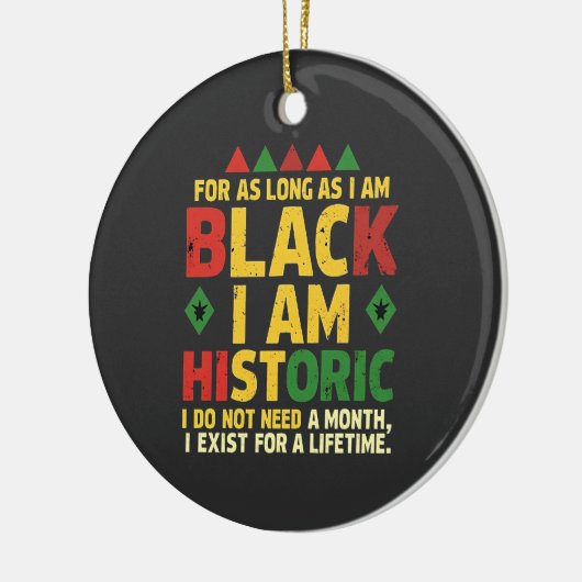 Zolang ik zwart ben, ben ik historisch keramisch ornament (Links)