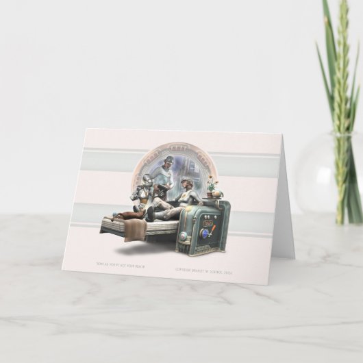 "Zolang je maar je Wenskaart hebt Kaart (Voorkant)