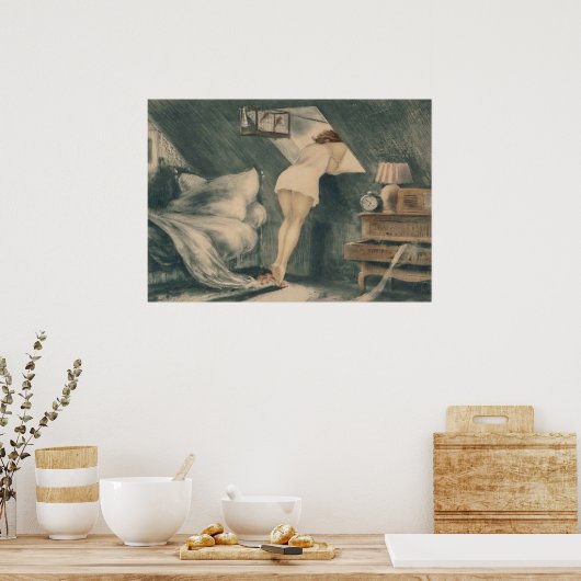 ZOLDERKAMER POSTER (Keuken)