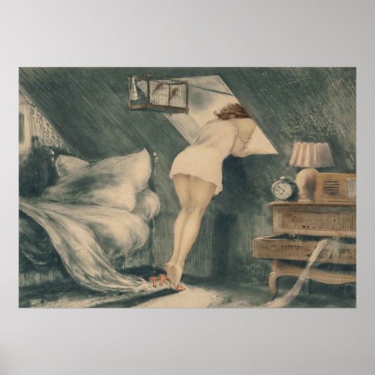 ZOLDERKAMER POSTER (Voorkant)