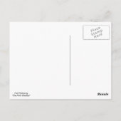 zolderraam met  beweegredenen briefkaart (Achterkant)