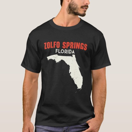 Zolfo Springs Florida Verenigde Staten T-shirt (Voorkant)