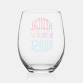 Zollarposadap Wijnglas Zonder Voet (Achterkant)