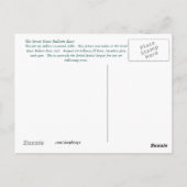 Zollie Hot Air Ballon Briefkaart (Achterkant)