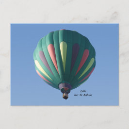 Zollie Hot Air Ballon Briefkaart