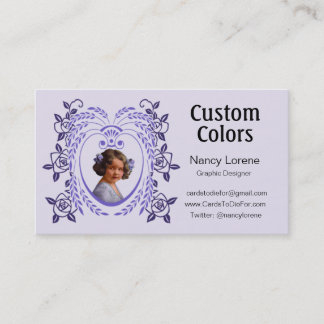 Zollie in Paars Visitekaartje