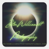 Zolton Williams 67 Photography  Vierkante Sticker (Voorkant)