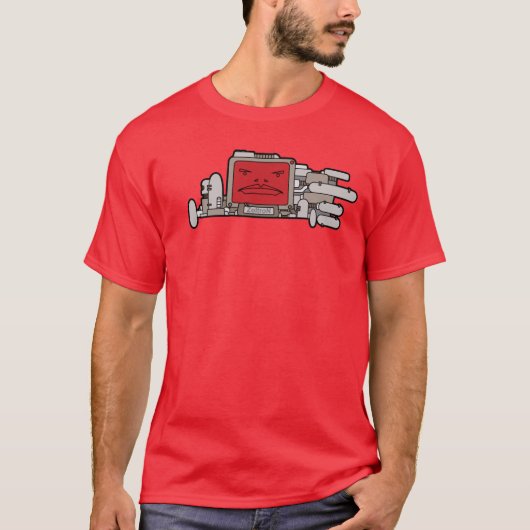 Zoltron met website logo t-shirt (Voorkant)