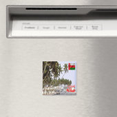 zOM007 SALALAH, Oman, Azië, Fridge Magneet (Insitu (Vaatwasser))