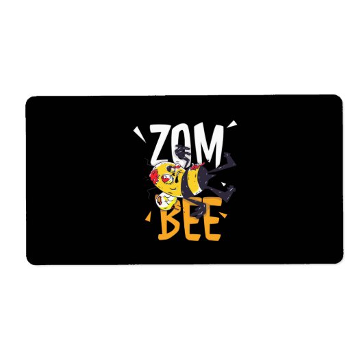 Zom Bee Etiket (Voorkant)