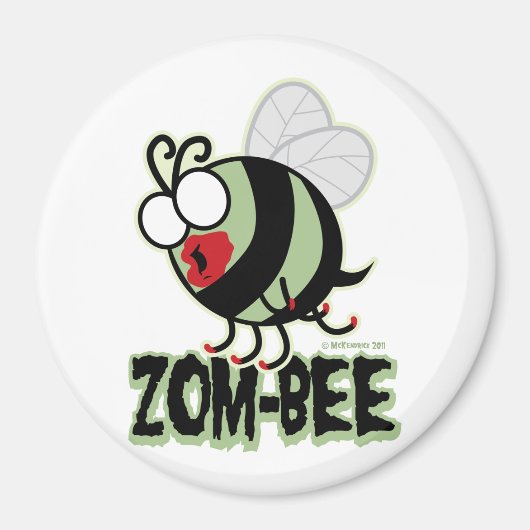 Zom-Bee Magneet (Voorkant)