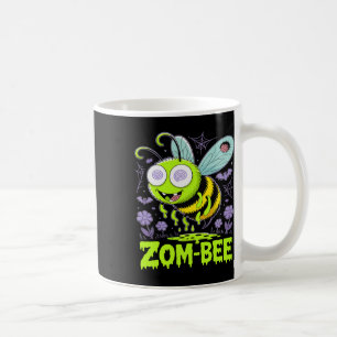 Zom-bee Schattige Zombie Bee Funny Halloween T-shi Koffiemok
