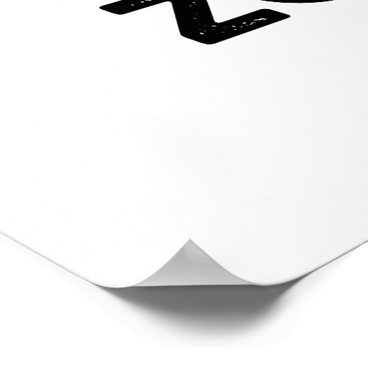 Zom-beet Funny Halloween Zombie Beet Pun Poster (Hoek)