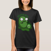 Zom-big Zom-small Funny Halloween Zombie Pun T-shirt (Voorkant)