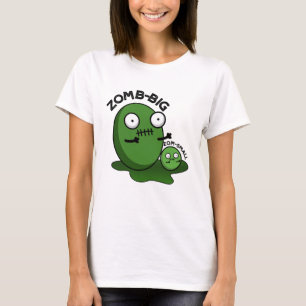 Zom-big Zom-small Funny Halloween Zombie Pun T-shirt