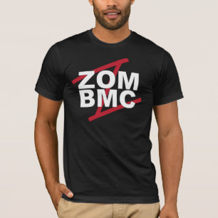 ZOM BMC White letters op Red Z T-shirt