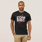 ZOM BMC White letters op Red Z T-shirt (Voorkant volledig)