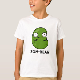Zom-boon Funny Halloween Zombie Bean Pun T-shirt
