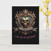 Zom is mijn Valentijn Kaart (Gele Bloem)