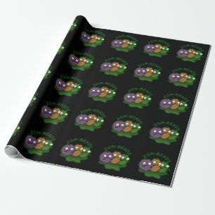 Zom-kralen Grappige Halloween Zombie Kralen Pun Da Cadeaupapier