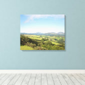 Zomagmorgen het Poster van het Briefkaart van de C Canvas Afdruk (Insitu (Houten vloer))