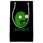 Zomb-E Grappig Halloween Zombie Alfabet Pun Klein Cadeauzakje (Voorkant)