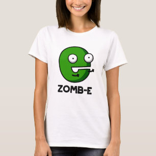 Zomb-E Grappig Halloween Zombie Alfabet Pun T-shirt