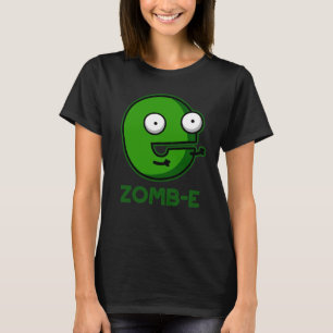 Zomb-E Grappig Halloween Zombie Alfabet Pun T-shirt