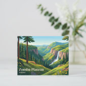 Zomba Plateau Malawi Briefkaart (Staand voorkant)