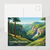 Zomba Plateau Malawi Briefkaart (Voorkant / Achterkant)