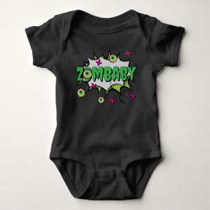 'ZomBaby' Funny Funky Schattigee PopArt Halloween Romper