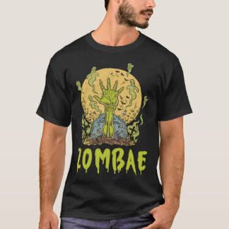 Zombae Zombie Halloween Vriend Vriendin Koppel T-shirt