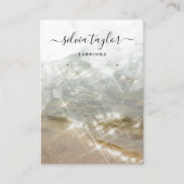 Zombalksparligrafiescherm Ocean Visitekaartje (Voorkant)