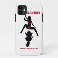 ZOMBEAVERS iPhone case
