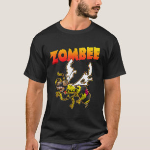 Zombee Halloween Imker Kostuum Zombie Bij T-shirt