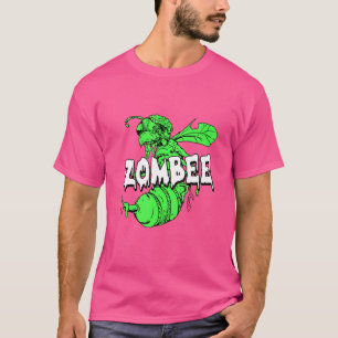 Zombee Halloween kostuum Cool Bee Zombie Pun Bee T-shirt