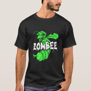 Zombee Halloween kostuum Cool Bee Zombie Pun Bee T-shirt