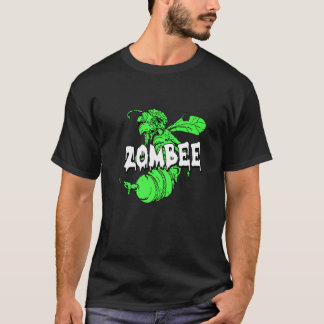 Zombee Halloween-kostuum Cool Bee Zombie Pun Bij T-shirt