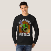 Zombees Love Tacos Zombee Zombie Bee T-shirt (Voorkant volledig)